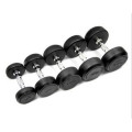 High quality Rubber coated Dumbbell fitness equipment